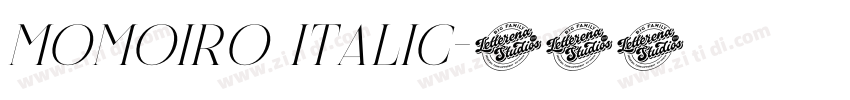 Momoiro Italic字体转换 Momoiro Italic字体转换